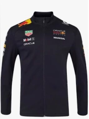 Red Bull Racing Formula 1 Soft Shell Replica Jacket - Blue (Unisex, US-L)